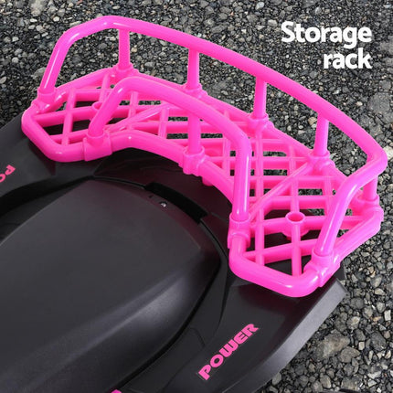 Rigo Kids Ride On Car ATV Quad Motorbike Storage Rack Electric Toys 12V Pink.