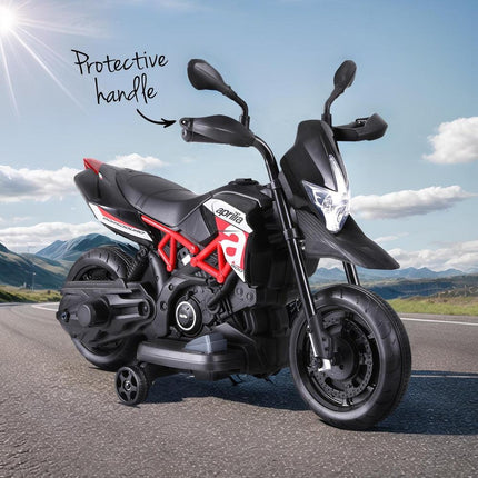 Kids Electric Ride On Car Motorcycle Motorbike Aprilia Licensed Dorsoduro 900.