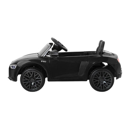 Kids Ride On Car Audi R8 Licensed Sports Electric Toy Cars Black.