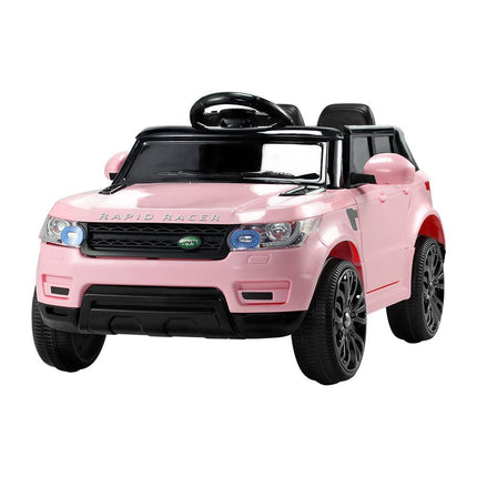 Rigo Ride On Car Kids Electric Ride On Cars SUV Remote 12V Pink.