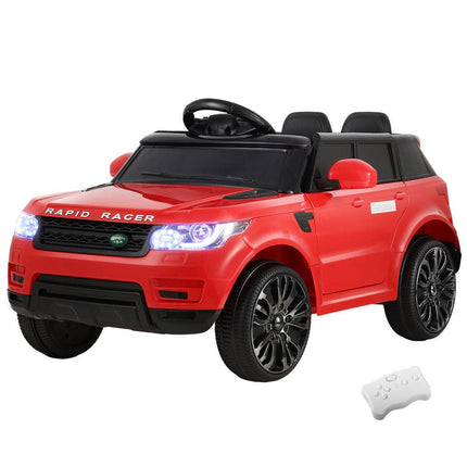 Rigo Kids Electric Ride On Car SUV Range Rover-inspired Cars Remote 12V Red.