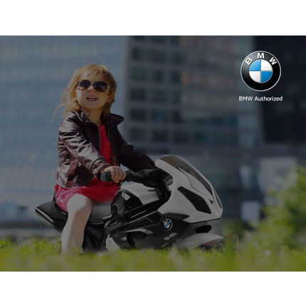 Kids Ride On Car Electric Ride On Cars Motorcycle Motorbike BMW Licensed S1000RR Black.