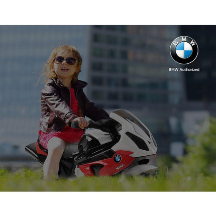Kids Electric Ride On Car Police Motorcycle Motorbike BMW Licensed S1000RR Red.