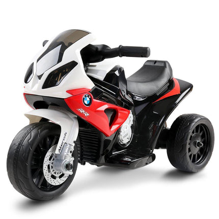 Kids Electric Ride On Car Police Motorcycle Motorbike BMW Licensed S1000RR Red.