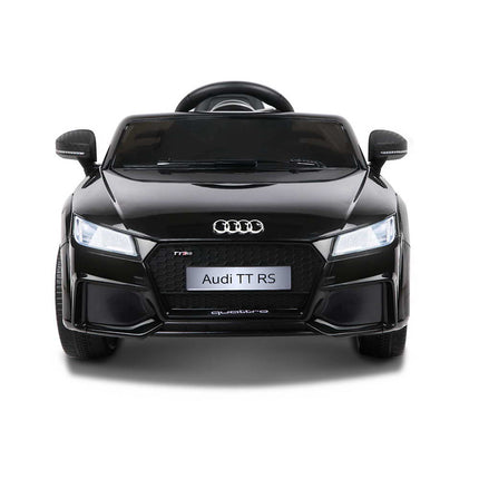 Kids Electric Ride On Car Audi Licensed TTRS Toy Cars Remote 12V Battery Black.
