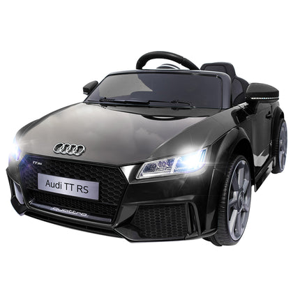 Kids Electric Ride On Car Audi Licensed TTRS Toy Cars Remote 12V Battery Black.