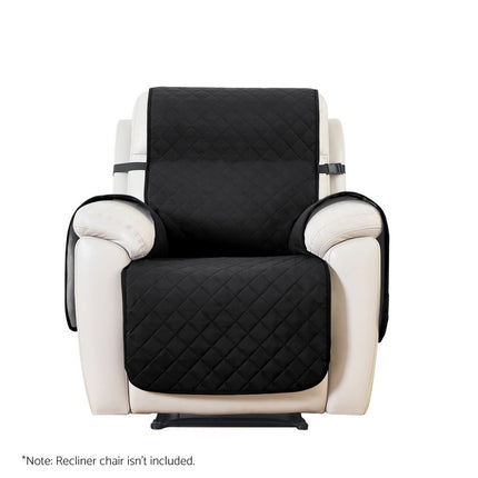 Artiss Recliner Chair Cover 100% Water Resistant Black.