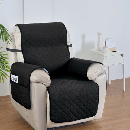 Artiss Recliner Chair Cover 100% Water Resistant Black.