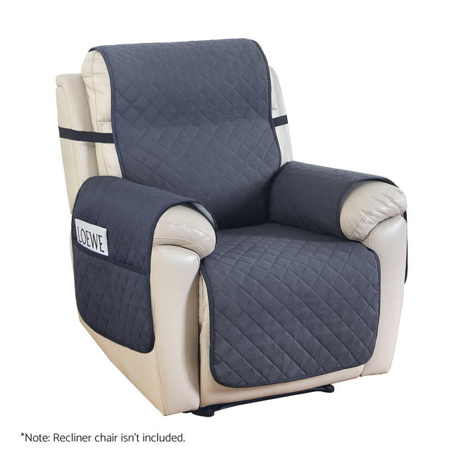 Artiss Recliner Chair Cover 100% Water Resistant Grey.
