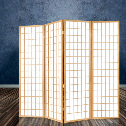 Artiss 6 Panel Room Divider Screen 261x179cm Natural.