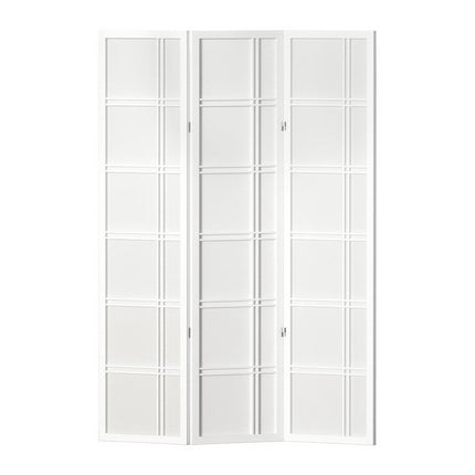 Artiss 3 Panel Room Divider Screen 132x179cm Nova White.