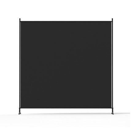 Artiss Room Divider Screen 175x180cm Fabric Black.