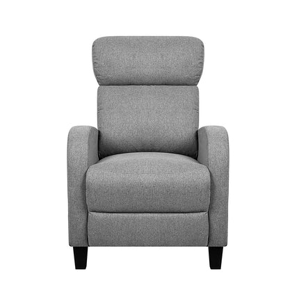 Artiss Fabric Reclining Armchair - Grey.