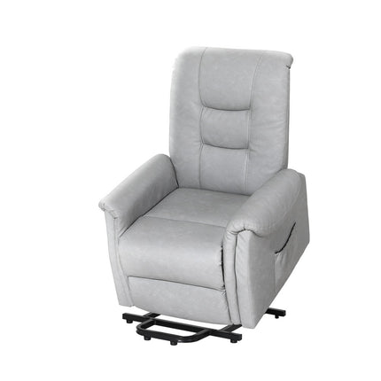 Artiss Recliner Chair Lift Assist Chair Leather Grey.