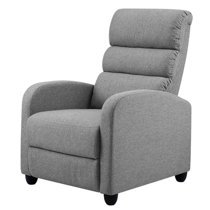 Artiss Recliner Armchair Grey Fabric Bolivia.