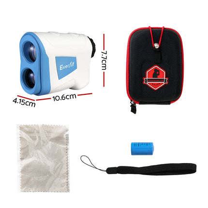 Everfit 700M Golf Rangefinder Slope Compensate Flag Lock Angle Distance.