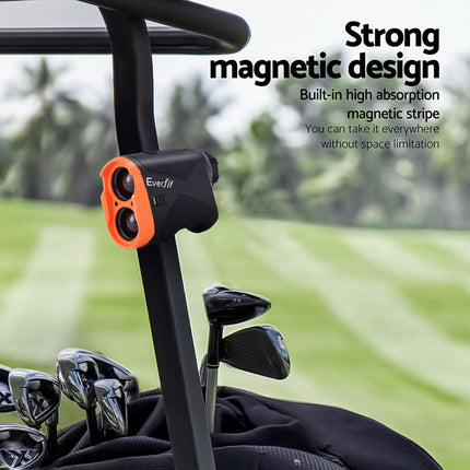 Everfit 700M Golf Rangefinder Slope On/Off Vibration Alert Orange.