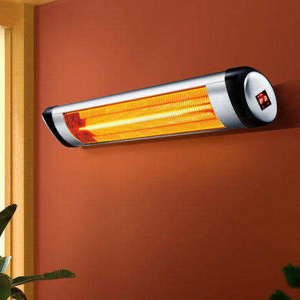 Devanti Electric Strip Heater Radiant Heaters 1500W.