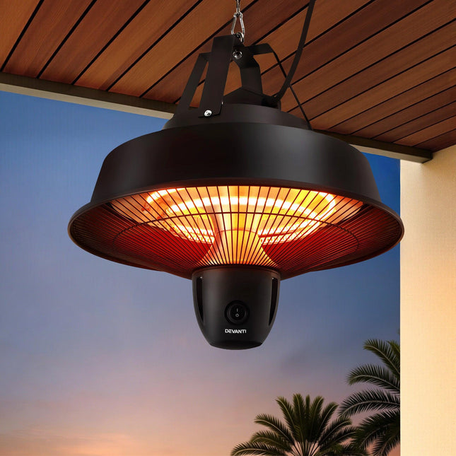 Appliances > Heaters > Patio Heaters.