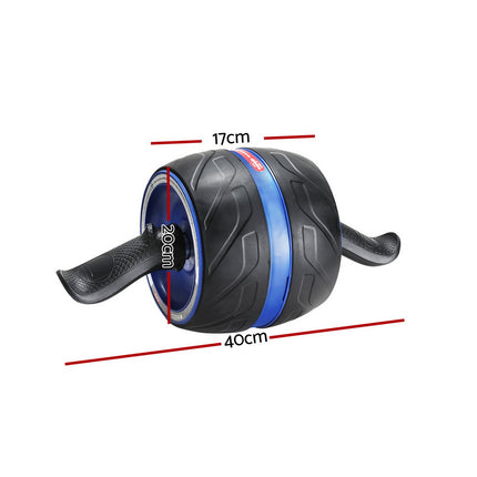 Everfit Ab Roller Carver Automatic Rebound Abdominal Wheel Home Gym Workout.