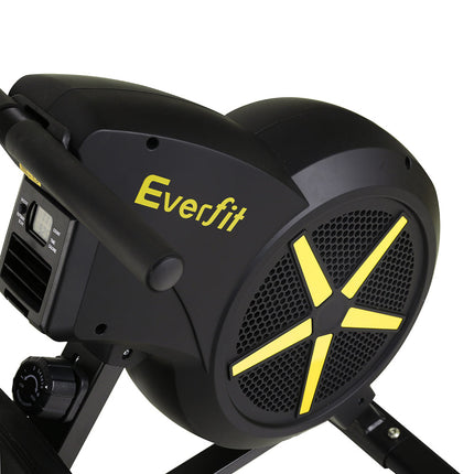 Everfit Rowing Machine Air Rower Exercise Fitness Gym Home Cardio.