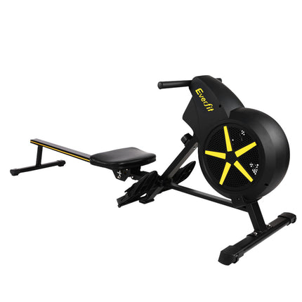 Everfit Rowing Machine Air Rower Exercise Fitness Gym Home Cardio.