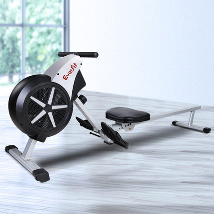 Everfit Rowing Machine Rower Elastic Rope Resistance Fitness Home Cardio.