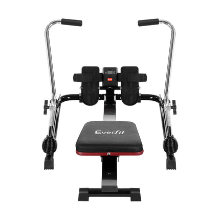 Everfit Rowing Machine Rower Hydraulic Resistance Fitness Gym Home Cardio.