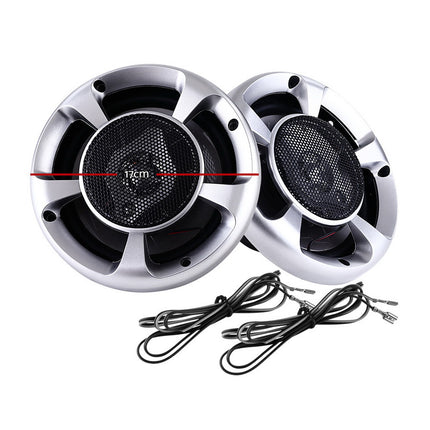 Giantz Set of 2 6.5inch LED Light Car Speakers.