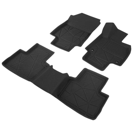 Weisshorn Car Rubber Floor Mats Front And Rear Compatible For Toyota RAV4 2019-2022.