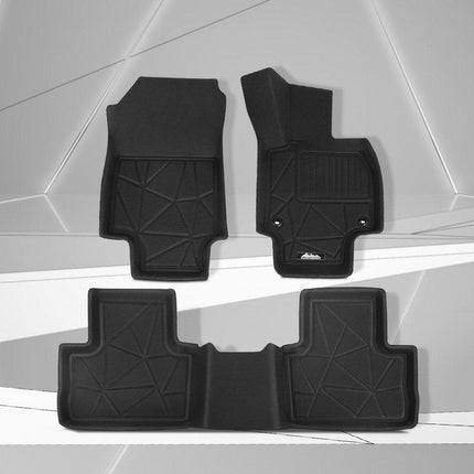 Weisshorn Car Rubber Floor Mats Front And Rear Compatible For Toyota RAV4 2019-2022.