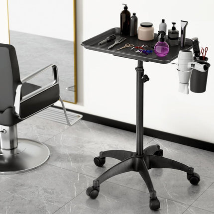 Embellir Salon Trolley Cart Spa Beauty Rolling Tray Hairdressing Storage 5-wheel.