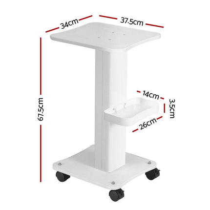 Embellir Salon Trolley Cart Spa Beauty Rolling Tray Hairdressing Storage Stand.