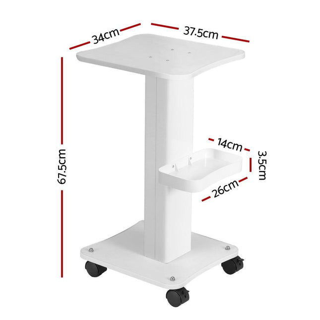 Embellir Salon Trolley Cart Spa Beauty Rolling Tray Hairdressing Storage Stand.