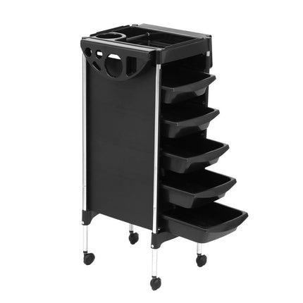 Embellir Salon Trolley Cart Spa Beauty Rolling Tray Hairdressing Storage 6 Tiers.