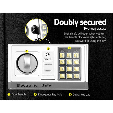 UL-TECH Security Safe Box 8.5L.