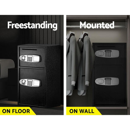 UL-TECH Security Safe Box Double Door.