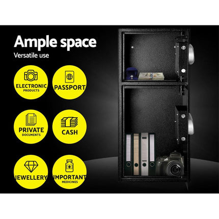 UL-TECH Security Safe Box Double Door.