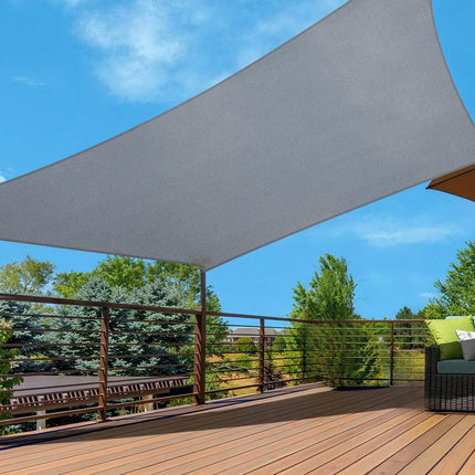 Instahut Sun Shade Sail Shadecloth Canopy Rectangle 280gsm 4x7m.