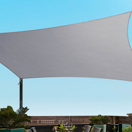 Instahut Waterproof Shade Sail Shade cloth Canopy 220GSM 3x8m.