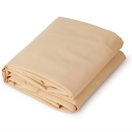 Instahut Waterproof Shade Sail 4x6m Rectangle Sand 95% Shade Cloth.