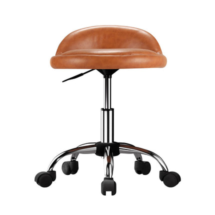 Artiss Salon Stool Swivel Chair Backrest Chairs.