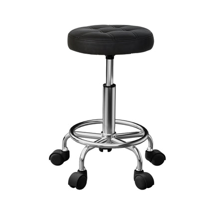 Artiss Salon Stool Round Swivel Chairs.