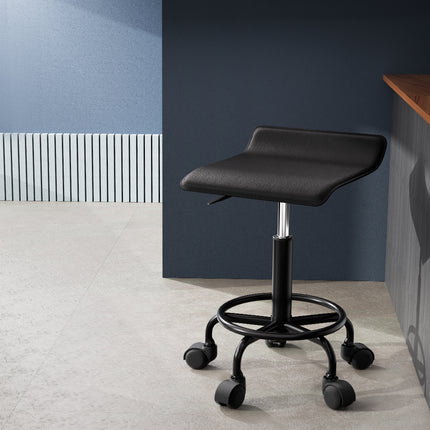 Artiss Salon Stool Round Swivel Chairs.