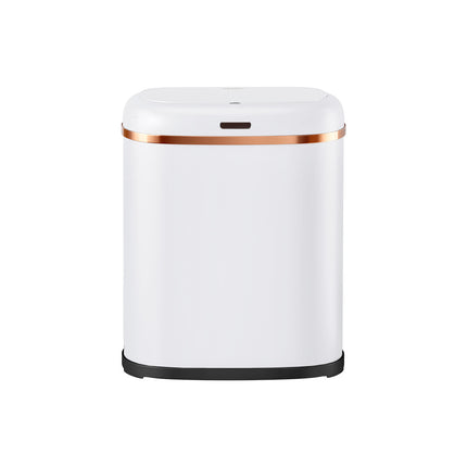 Devanti 38L Motion Sensor Bin Rubbish Automatic White.