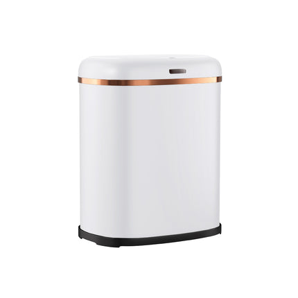 Devanti 38L Motion Sensor Bin Rubbish Automatic White.