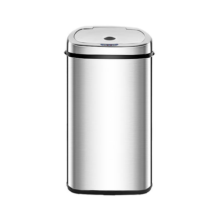 Devanti 50L Motion Sensor Bin Rubbish Automatic Silver.