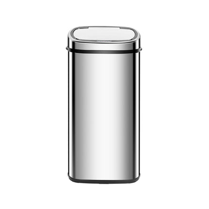 Devanti 68L Motion Sensor Bin Rubbish Automatic Silver.