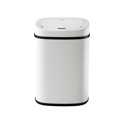 Devanti 82L Motion Sensor Bin Rubbish Automatic White.