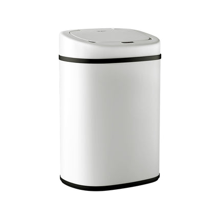 Devanti 82L Motion Sensor Bin Rubbish Automatic White.